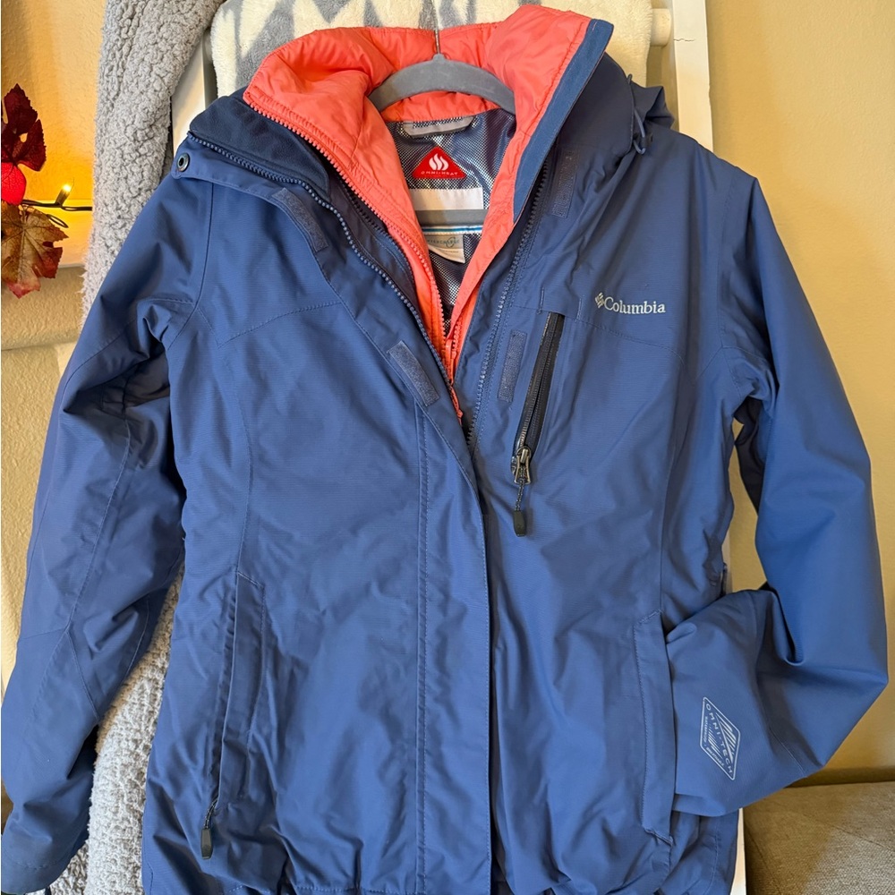 Columbia Women’s Blue and Pink Jacket
